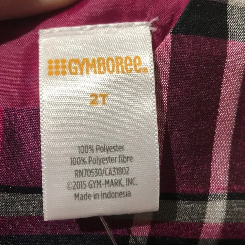 Gymboree pink black
